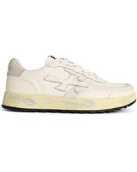 Premiata - 'Nous 7738' Leather Blend Sneakers - Lyst