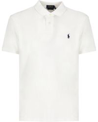 Ralph Lauren - T-shirts And Polos White - Lyst