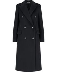 Tagliatore - Jole Double-Breasted Midi Coat - Lyst