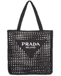 prada beach tote