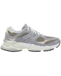 New Balance - '9060' Sneaker With Side Logo And Chunky Sole - Lyst