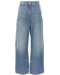 Palm Angels - Washed Logo Jeans - Lyst