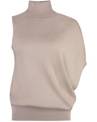 Calvin Klein - Wool Turtleneck Sweater - Lyst