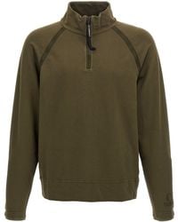 C.P. Company - 'Light Fleece Half Zipped' Sweatshirt - Lyst