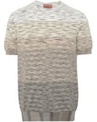 Missoni - Tie-Dye Print Cotton T-Shirt - Lyst