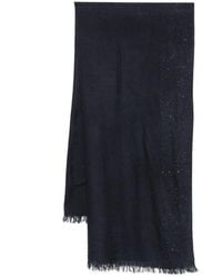 Faliero Sarti - Kundy Sequin-embellished Wool Scarf Accessories - Lyst
