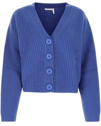 See By Chloé - Cerulean Blue Wool Ble - Lyst