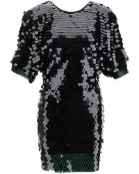 ROTATE BIRGER CHRISTENSEN - Sequin Mini Dress - Lyst