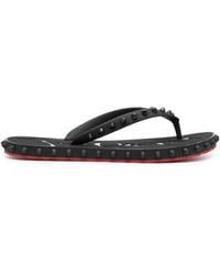 Christian Louboutin - Super Loubi Flip Flops - Lyst