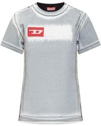 DIESEL - T-Shirt T-Regsn5 - Lyst