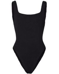 Hunza G - "Square Neck Swim" One Piece Swimsuit - Lyst