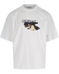 Off-White c/o Virgil Abloh - Paint Arrow T-Shirt - Lyst