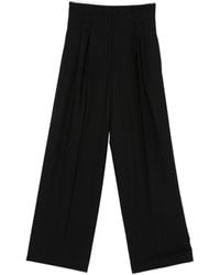 Semicouture - Matisse Wool Blend Trousers - Lyst