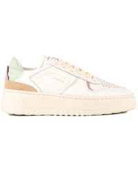 COPENHAGEN - Smooth Leather And Suede And Mint Sneakers - Lyst