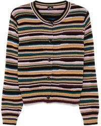 Paul Smith - Striped Wool Cardigan - Lyst