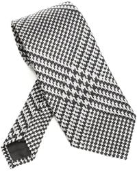 Tom Ford - Houndstooth-Pattern Silk Tie Accessories - Lyst