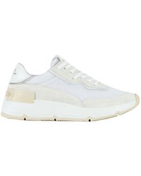 Pànchic - Suede And Leather Mesh Sneaker Shoes - Lyst