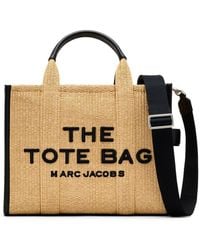 Marc Jacobs - Raffia The Medium Totes - Lyst