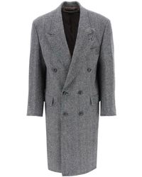 ANDERSSON BELL - 'moriens' Double-breasted Coat - Lyst