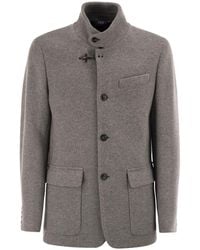 Fay - Wool Pea Coat - Lyst