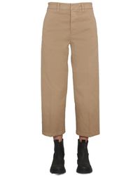 Department 5 - Cotton Pants - Lyst