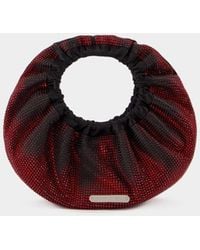 Alexander Wang - Crescent Mini Bag In Distressed Crystal Hotfix - Lyst