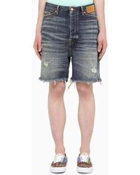 Supreme Baggy Denim Short 'dirty Indigo' in Blue for Men | Lyst