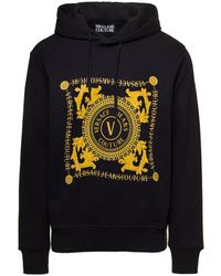 Versace - V-emblem Sweatshirt - Lyst