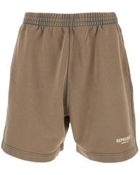 Represent - Shorts With Elasticated Waist And Logo Lettering On The Front - Lyst