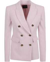 Pinko - Double-breasted Blazer - Lyst