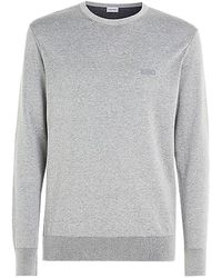 Calvin Klein - Cotton Silk Blend Cn Sweater - Lyst