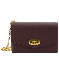 Mulberry - 'Darley' Small Shoulder Bag With Engraved Logo - Lyst