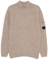 C.P. Company - Lens-Detail Knit Sweater - Lyst