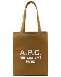A.P.C. - Lou Rue Madame Tote Bags - Lyst
