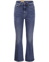 Polo Ralph Lauren - Short And Flared Jeans - Lyst