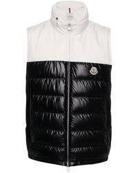 Moncler - Cerces Two-Tone Padded Gilet - Lyst