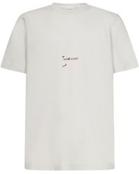 Saint Laurent - Bruno V Roels Paint T Shirt - Lyst
