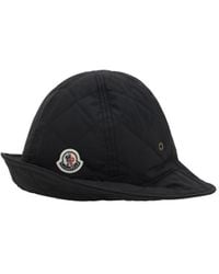 Moncler - Logoed Bucket Hat - Lyst