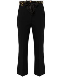 Elisabetta Franchi - Trousers With Chain - Lyst