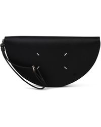 Maison Margiela - Saffiano Leather Clutch Bag - Lyst