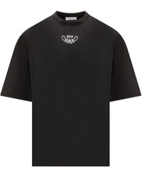 Off-White c/o Virgil Abloh - T-shirt With Bandana Pattern - Lyst