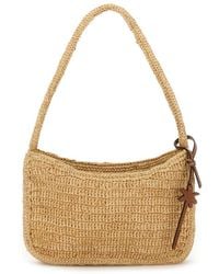 Manebí - Raffia Shoulder Bag - Lyst
