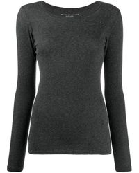 Majestic Filatures - Cotton Cashmere Blend Crewneck Sweater - Lyst