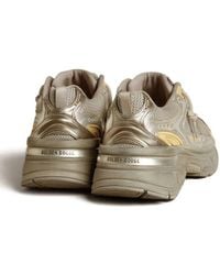 Golden Goose - Lightstar Laminated Leather Suede And Net Upper Tpu Star Net Heel And Spur - Lyst