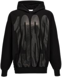 パーカー・フーディ 1989 STUDIO SS23 Logo hoodie (LOGOHOODIE BLACK) 1989 STUDIO Logo-Embroidered Hoodie in Gray for Men | Lyst