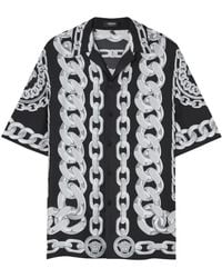 Versace - Short Sleeve Shirts - Lyst