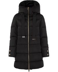 Herno - Elegant A-Shape Down Hooded Jacket - Lyst
