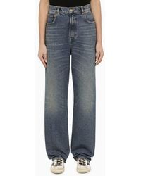 Golden Goose - Baggy Jeans With Turn-Ups - Lyst