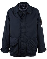 Stone Island - Car Coat - Lyst