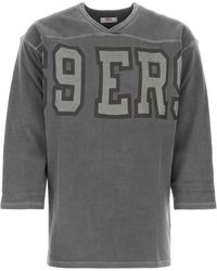 ERL - Dark Grey Cotton Sweatshirt - Lyst